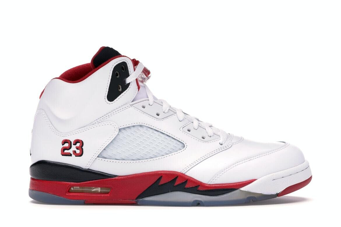 Jordan Retro 5 Fire Red
