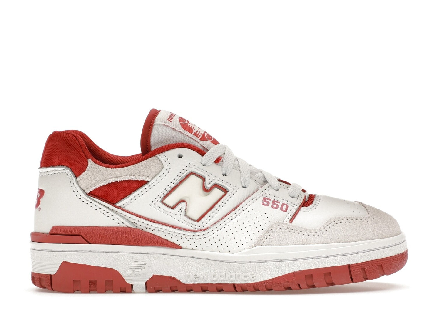 New Balance 550 Red White Grey