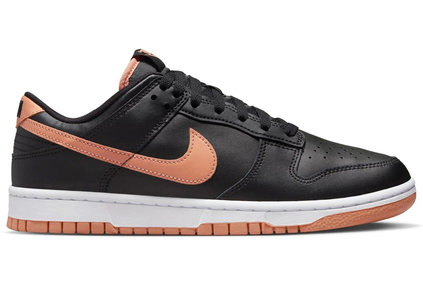 Nike Dunk Low Black Amber Brown