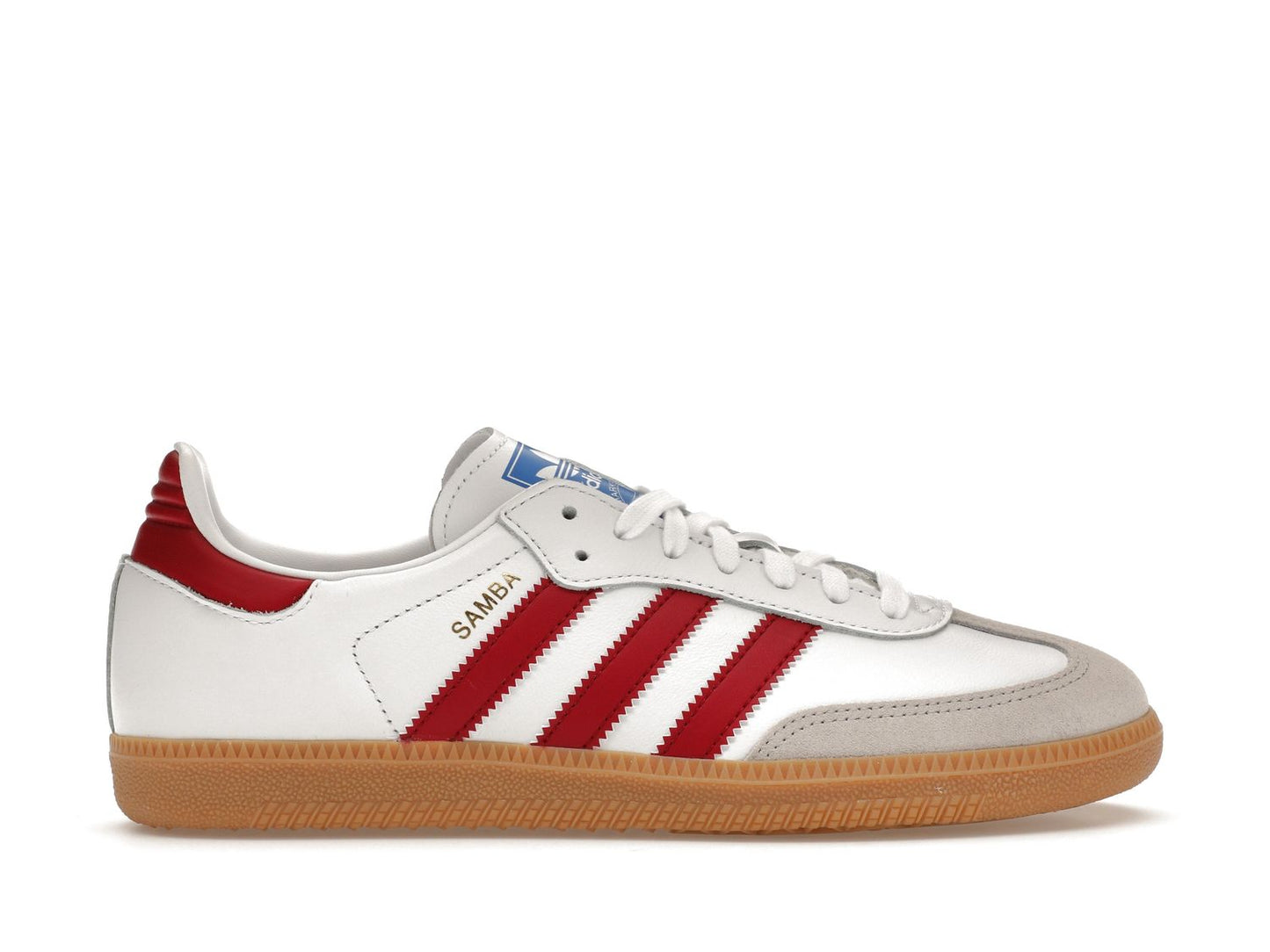 adidas Samba OG White Burgundy Gum