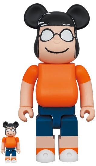 Bearbrick Peanuts Marcie 100% & 400% Set