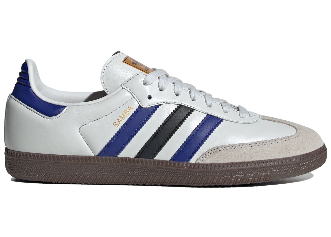 adidas Samba OG Crystal White Active Blue Black