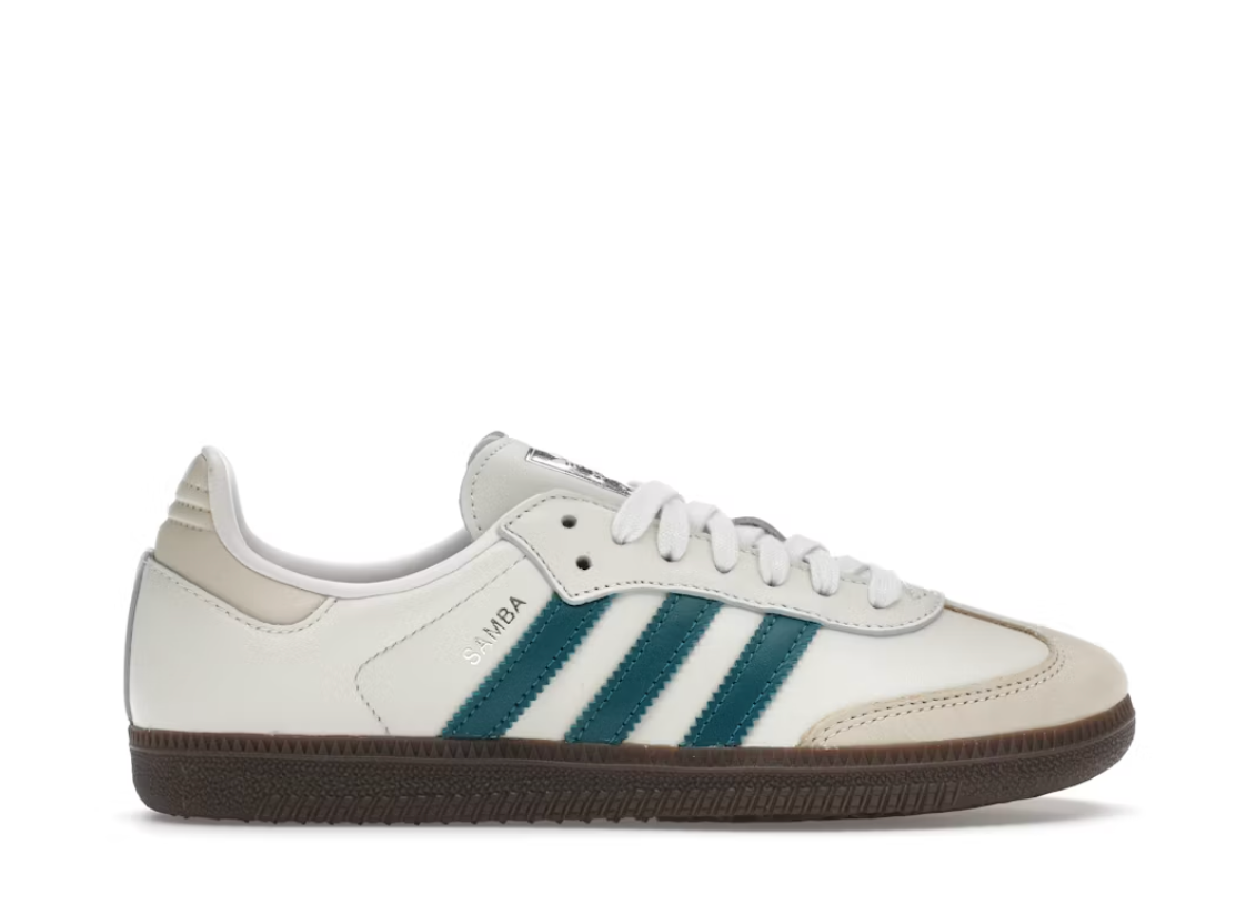 adidas Samba OG Cloud White Legacy Teal