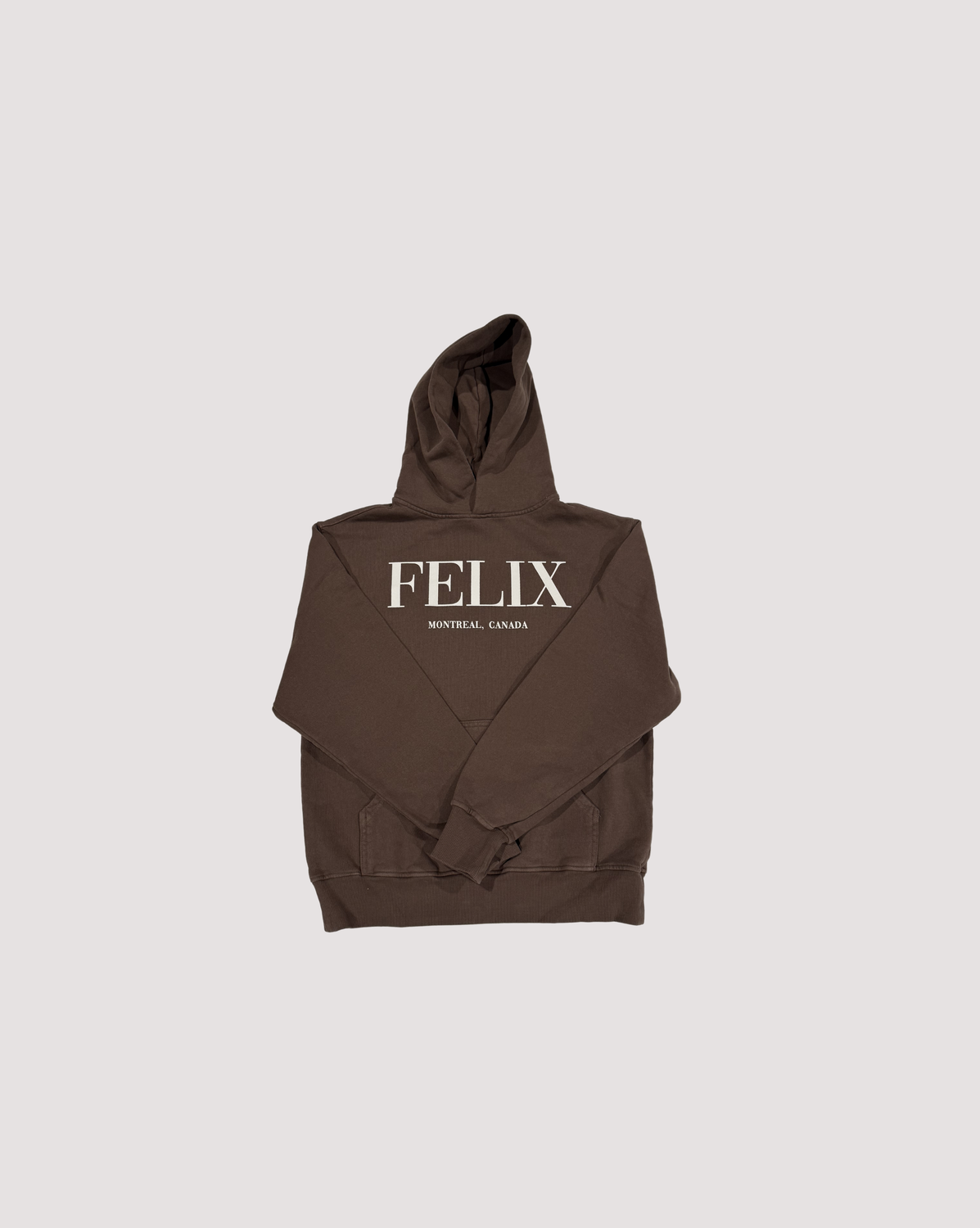 Pullover Brown "Felix" Hoodie FW24
