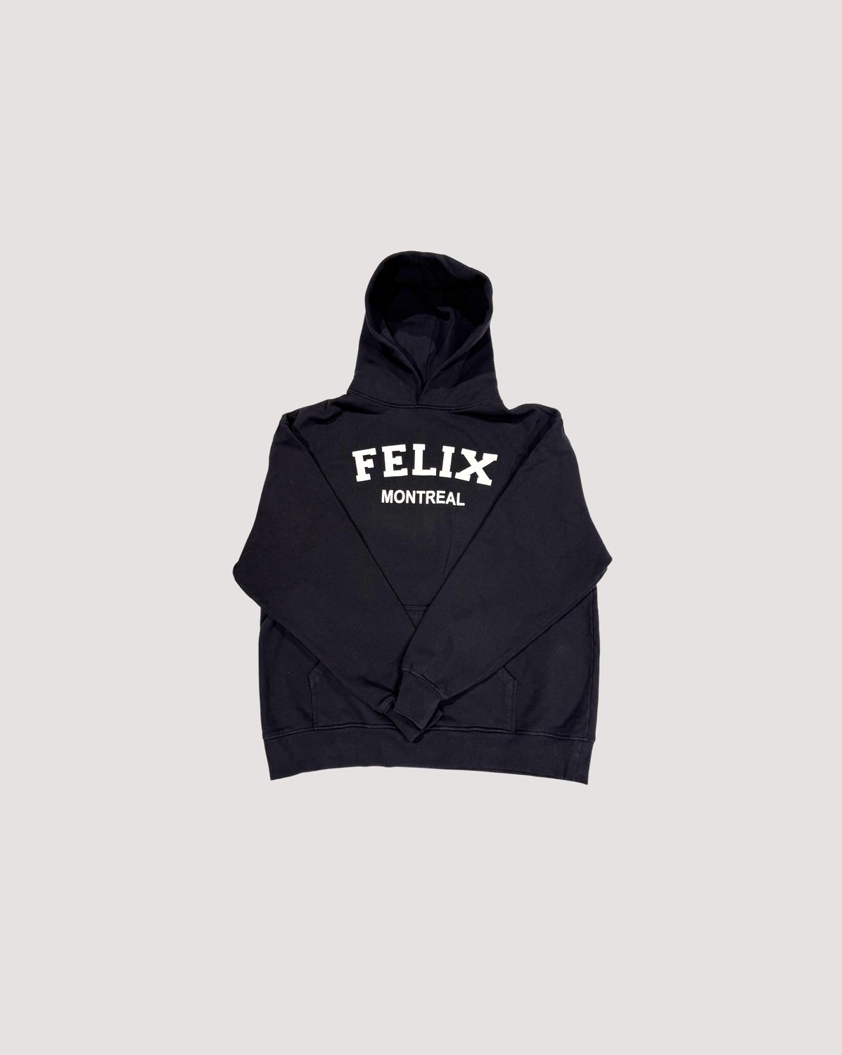Pullover Black "Felix" Hoodie FW 24