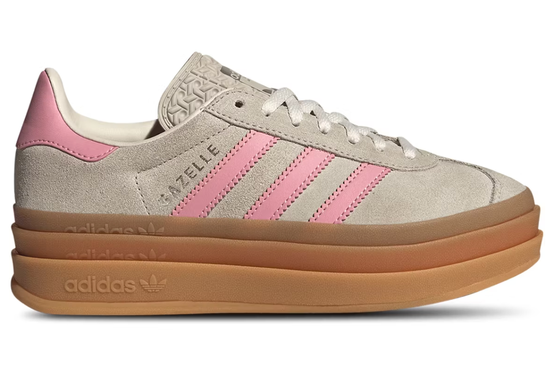 adidas Gazelle Bold Beige Semi Pink Spark (GS)