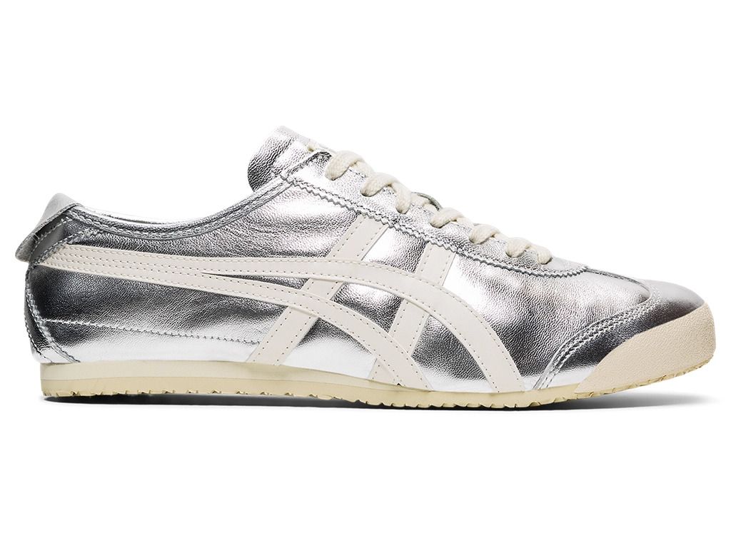Onitsuka Tiger Mexico 66 Silver Off White