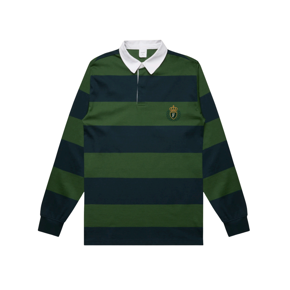 Felix Crest Rugby Shirt (Forest/Navy)