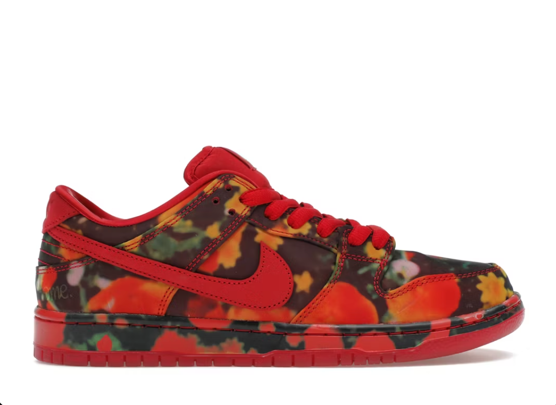 Nike SB Dunk Low The Wizard of Oz Poppy Field
