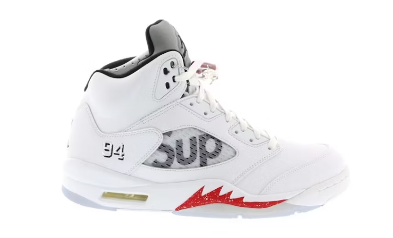 Jordan 5 Retro Supreme White