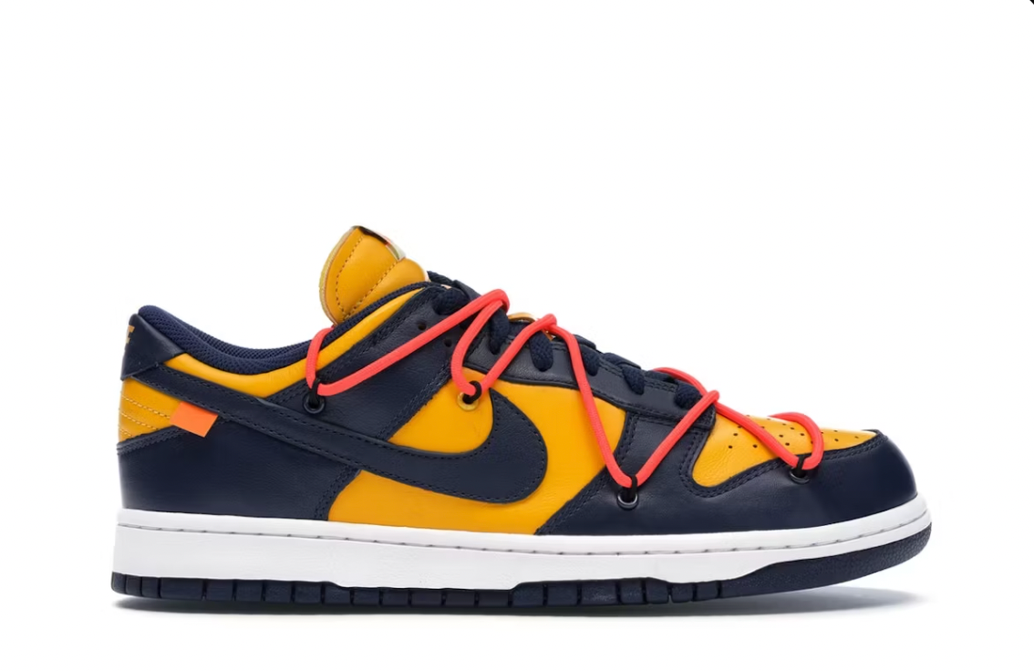 Nike Dunk Low Off-White University Gold