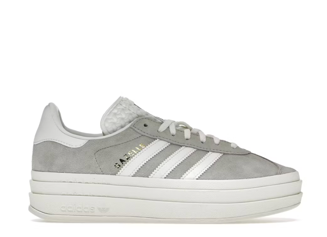 adidas Gazelle Bold Grey White