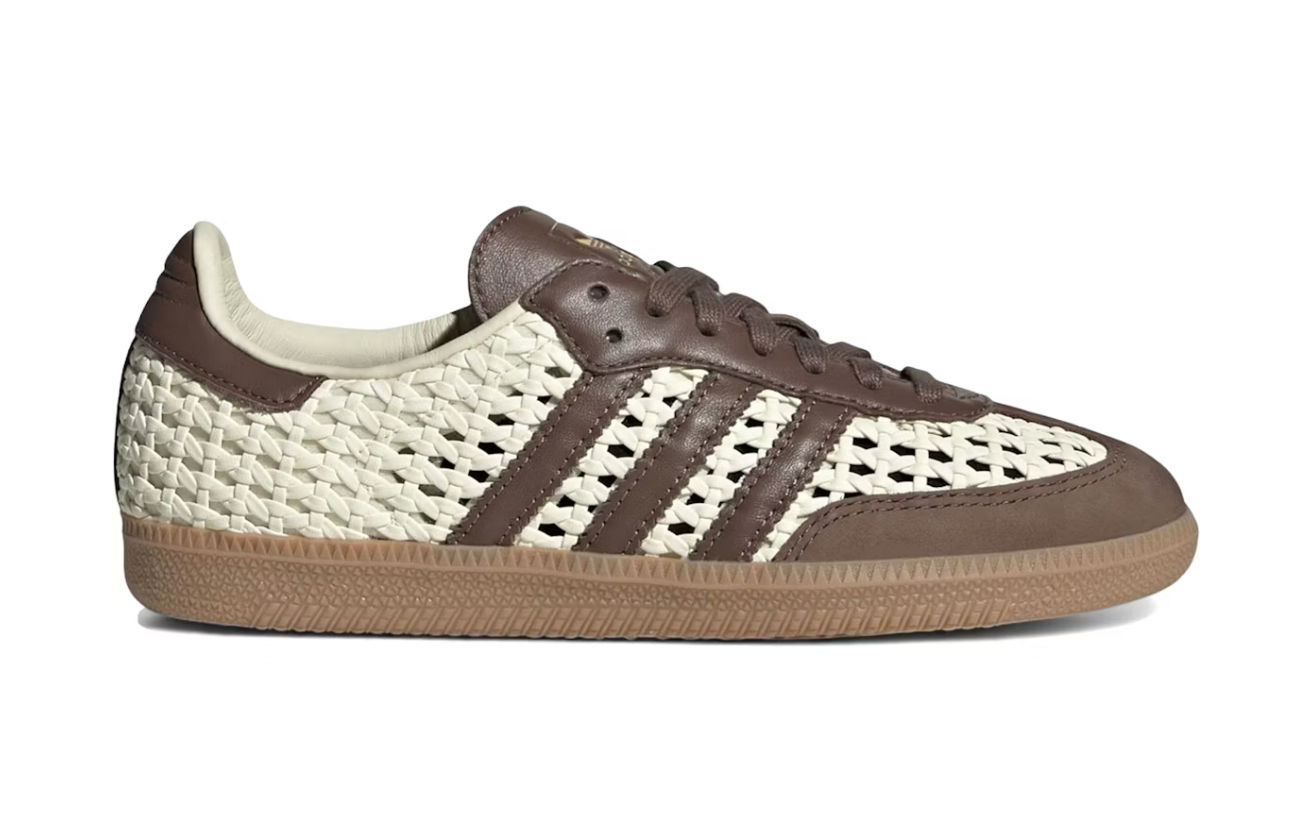 adidas Samba OG Basketweave Cream White Earth Strata