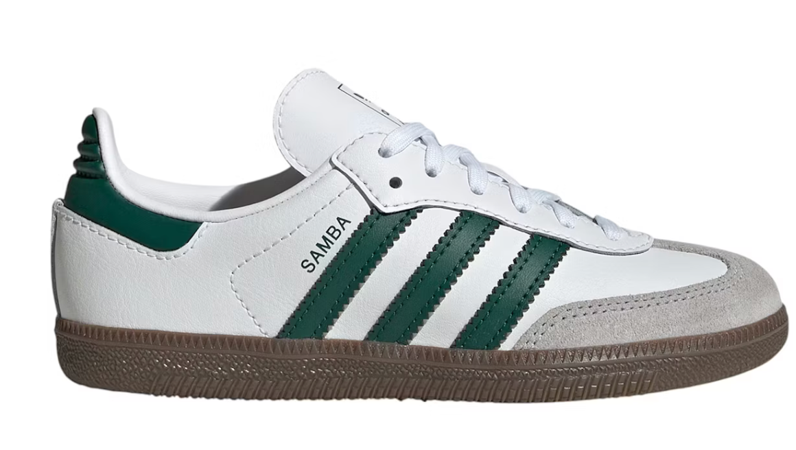 Adidas Samba OG White Collegiate Green