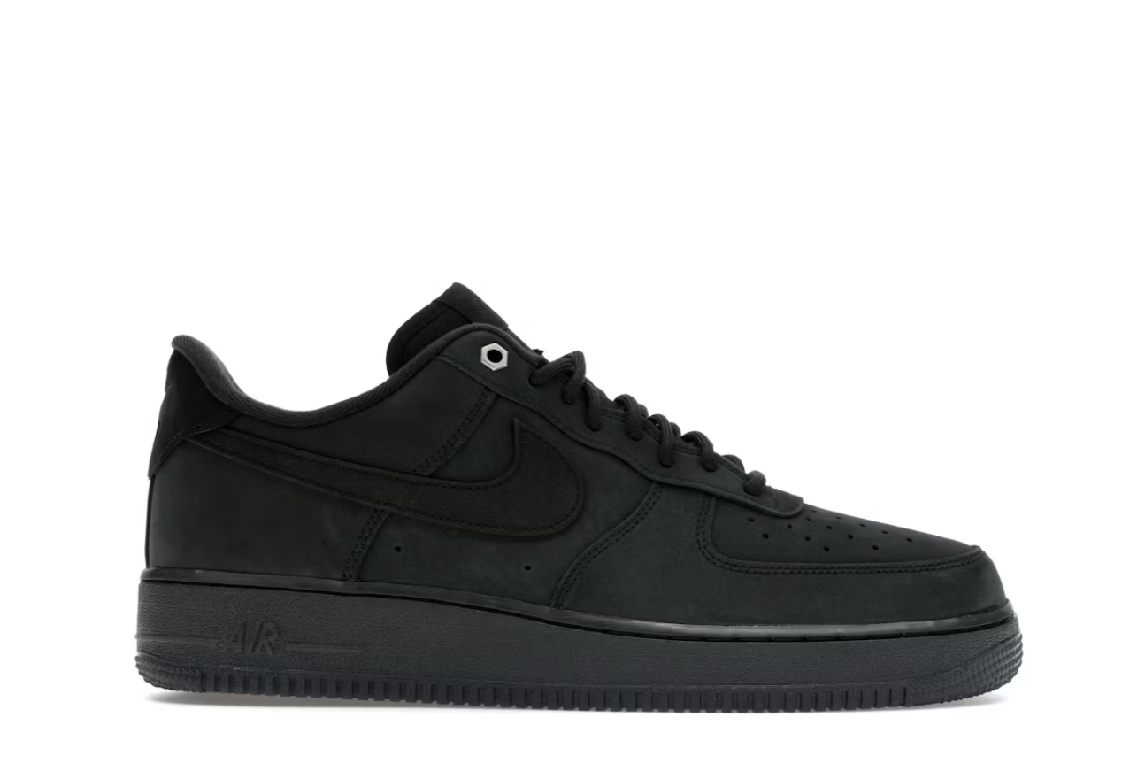 Nike Air Force 1 Low '07 WB Triple Black Nubuck