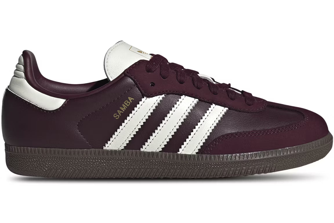 adidas Samba OG Maroon Off White Gum