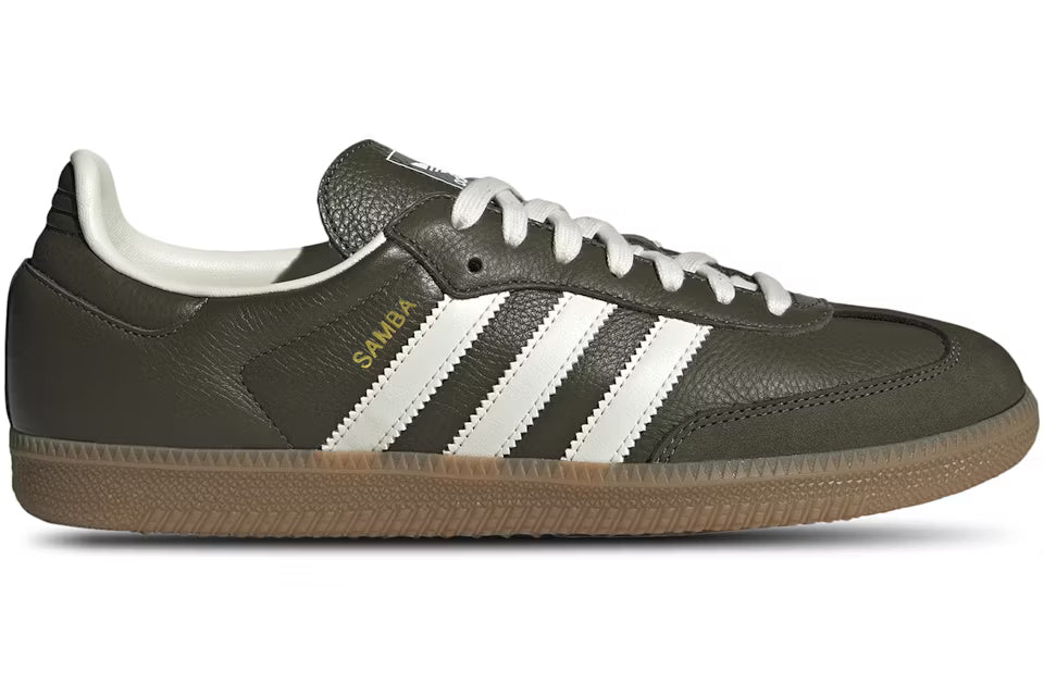 adidas Samba OG Medium Raw Khaki Gum