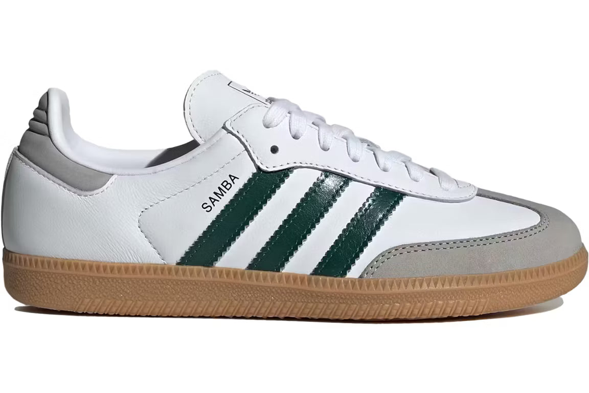 adidas Samba OG White Collegiate Green Gum