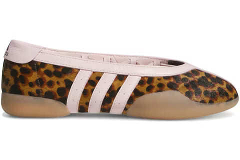 adidas Taekwondo Mei Ballet Leopard Print Clear Pink