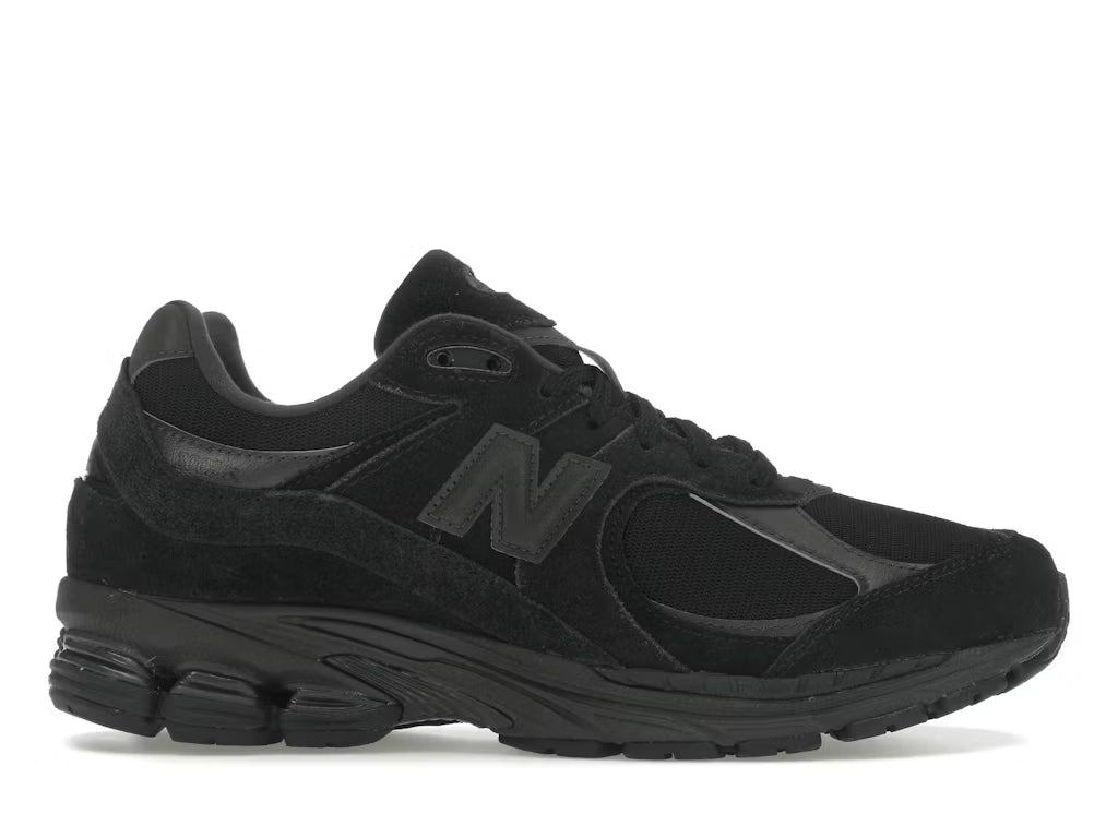 New Balance 2002R Triple Black Suede
