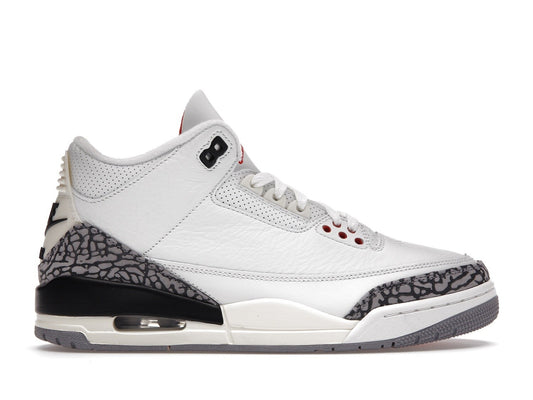Jordan Retro 3 White Cement Reimagined