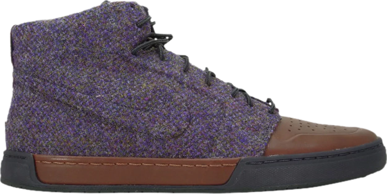 Harris Tweed x Air Royal Mid VT 'Blueprint'