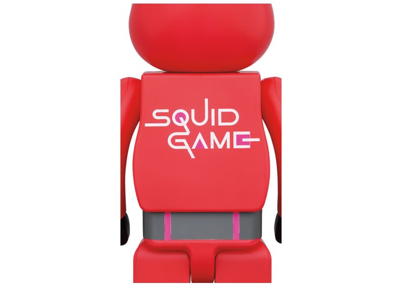 Bearbrick Squid Game Guard (Square) 100% & 400% Set