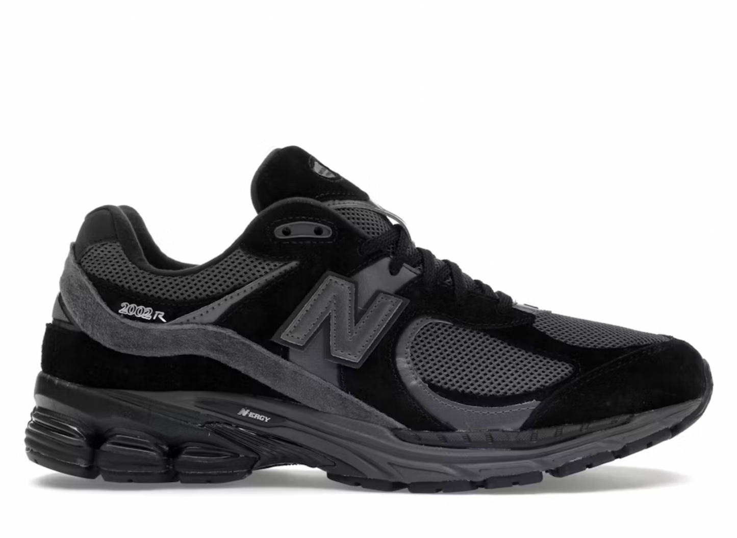 New Balance 2002R Black Dark Grey