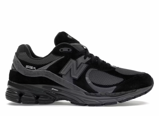 New Balance 2002R Black Dark Grey