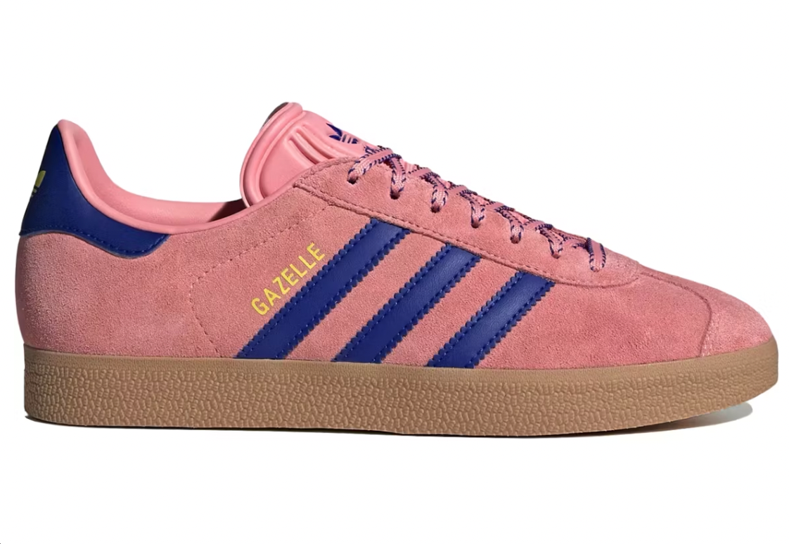 adidas Gazelle Semi Pink Spark Lucid Blue Pure Sulfur