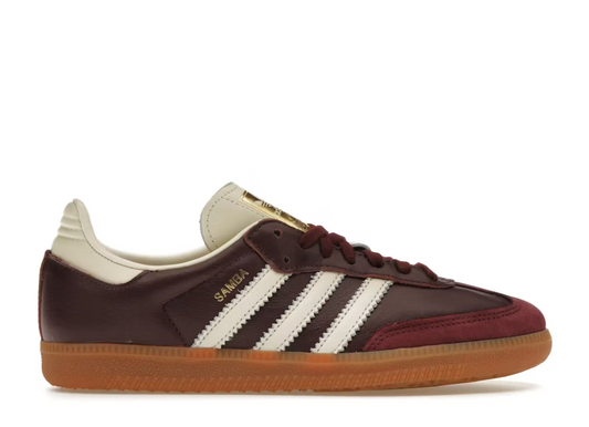 adidas Samba OG Maroon Gold Metallic
