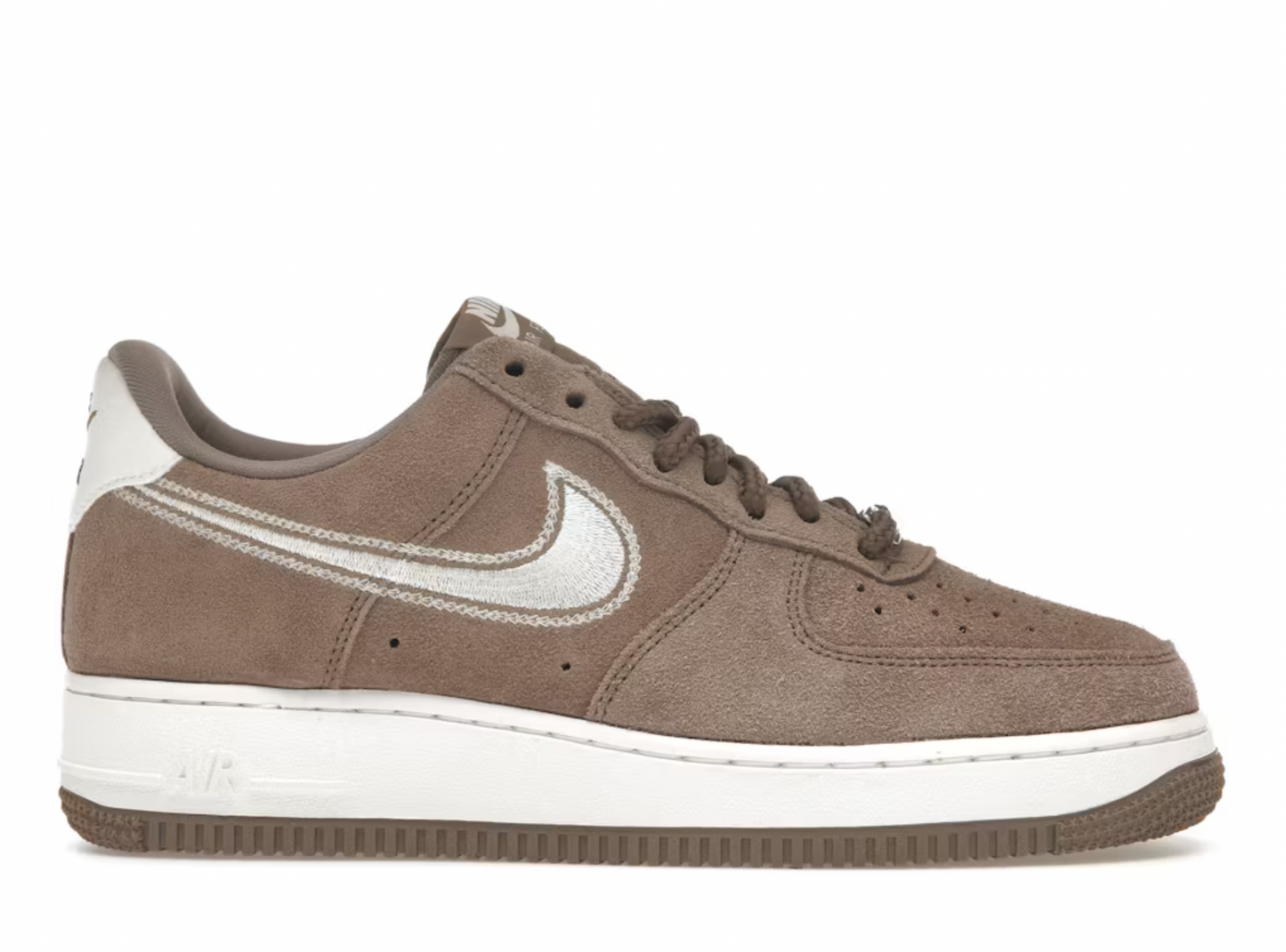 Nike Air Force 1 Low '07 LV8 Mink Brown Embroidered Swoosh