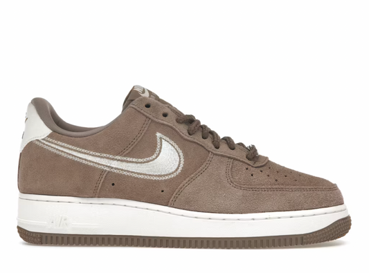 Nike Air Force 1 Low '07 LV8 Mink Brown Embroidered Swoosh