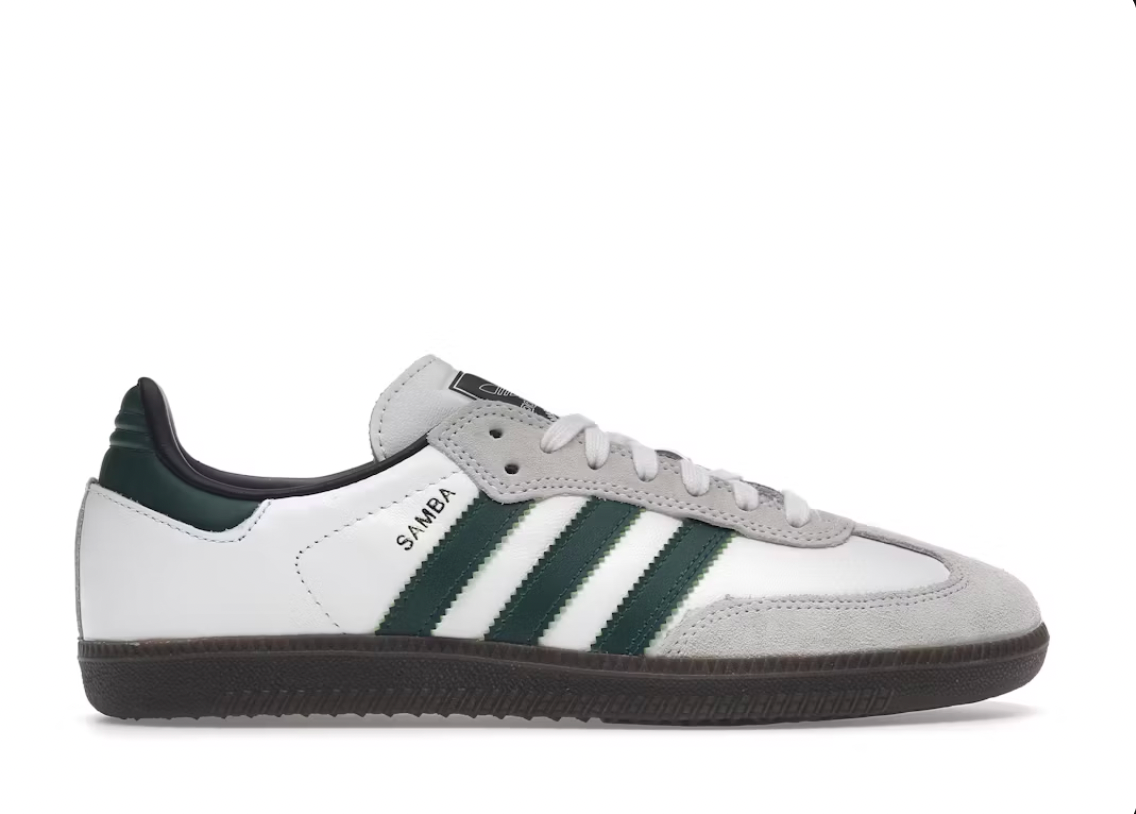adidas Samba ADV White Collegiate Green