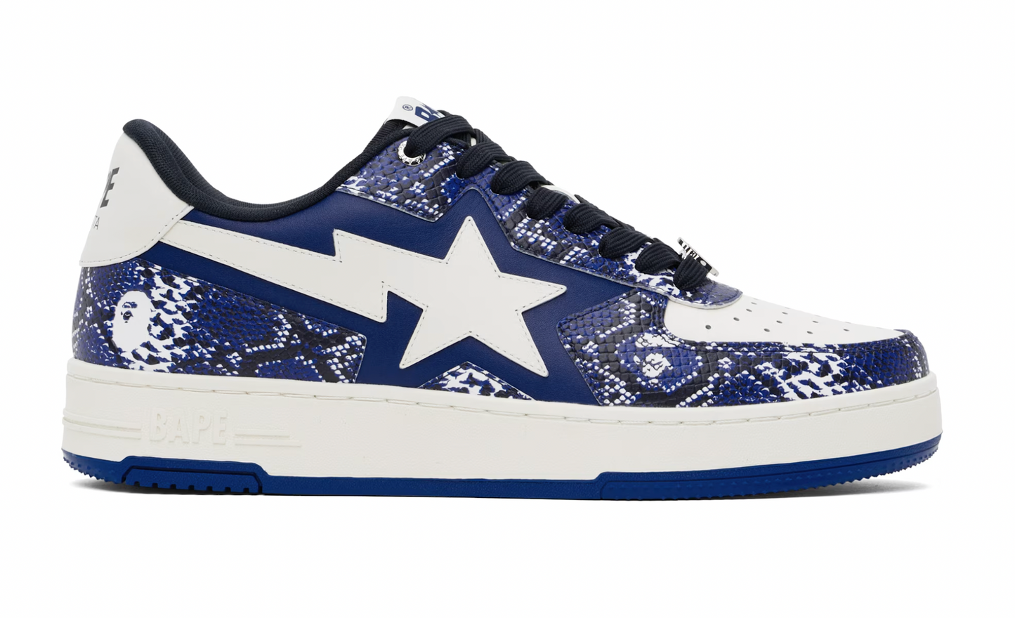 BAPE Blue & White Tape STA Sneakers