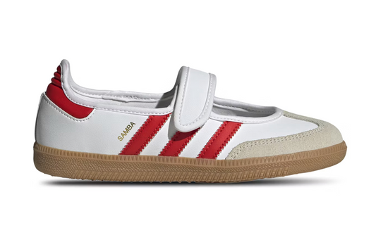 adidas Samba Jane White Red Gum