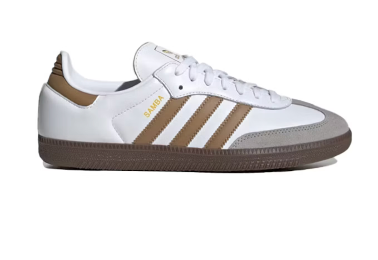 adidas Samba OG Cloud White Brown Desert
