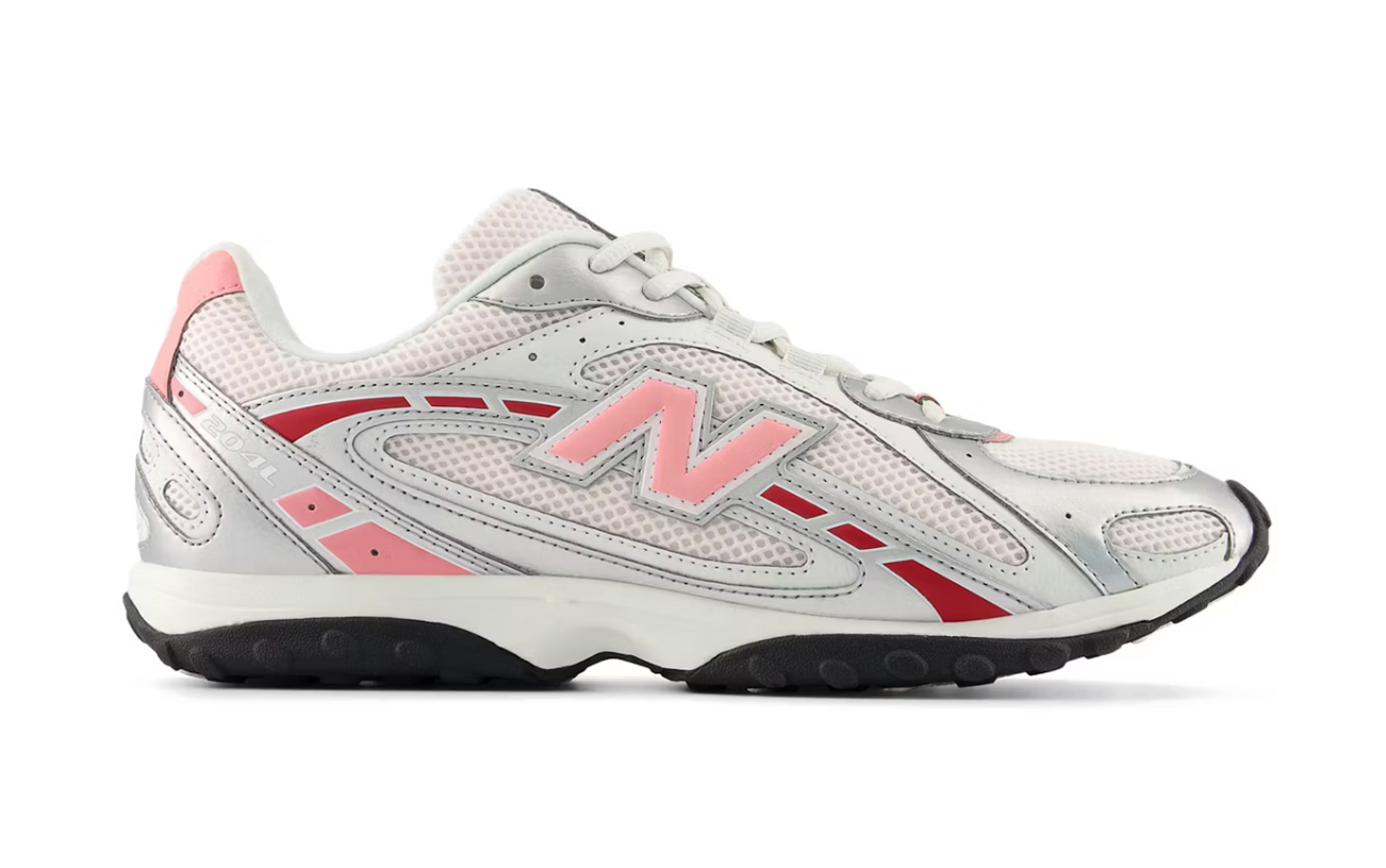 New Balance 204L Silver Metallic Double Bubble