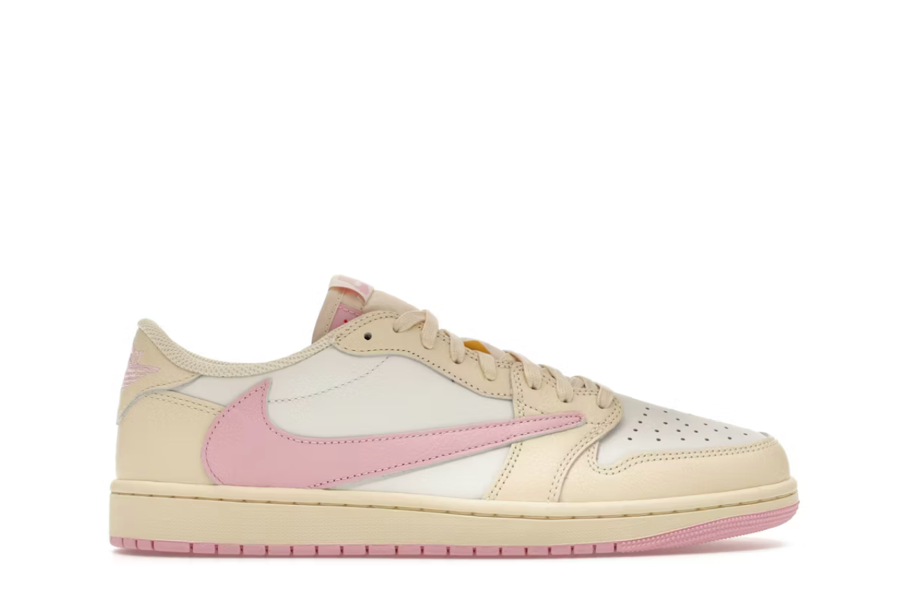 Jordan 1 Retro Low OG SP Travis Scott Shy Pink