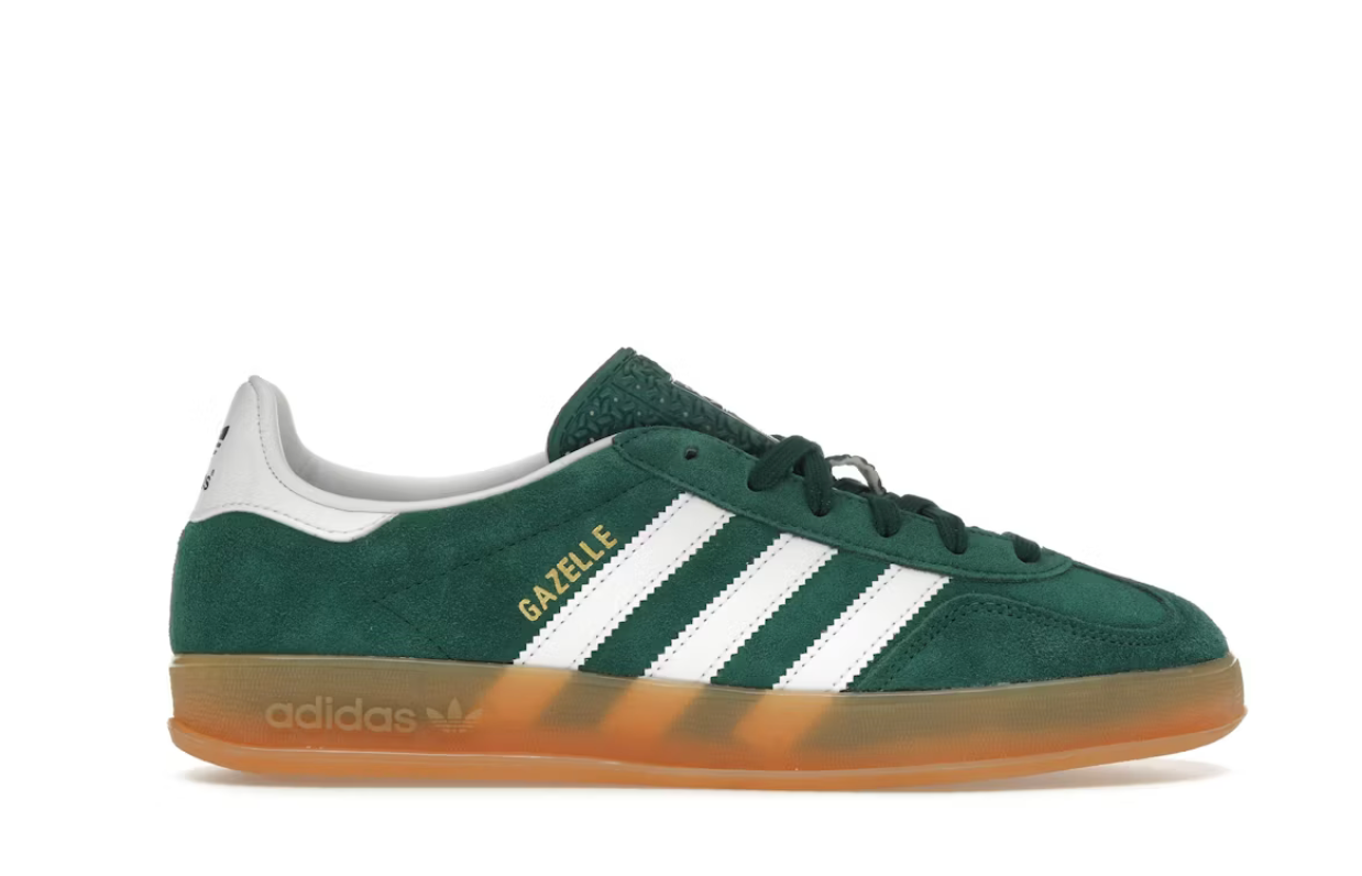 adidas Gazelle Indoor Collegiate Green Cloud White Gum