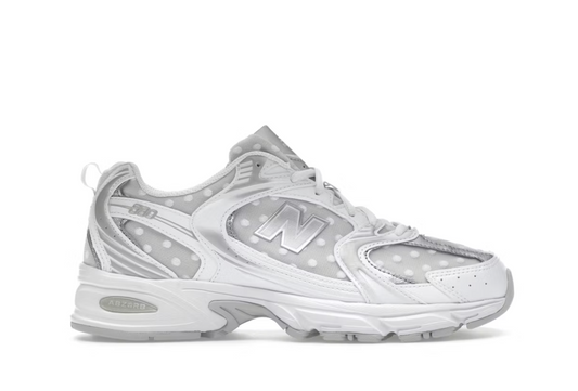 New Balance 530 Silver Metallic Polka Dots
