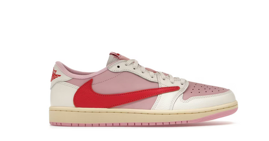 Jordan 1 Retro Low OG SP Travis Scott Sail Tropical Pink