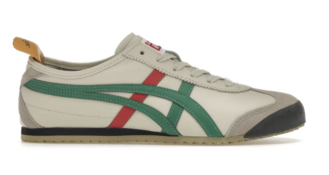 Onitsuka Tiger Mexico 66 Birch Green Red Yellow