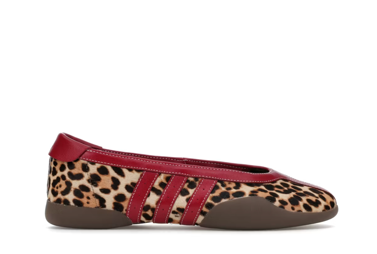 adidas Taekwondo Mei Ballet Leopard Print Team Victory Red