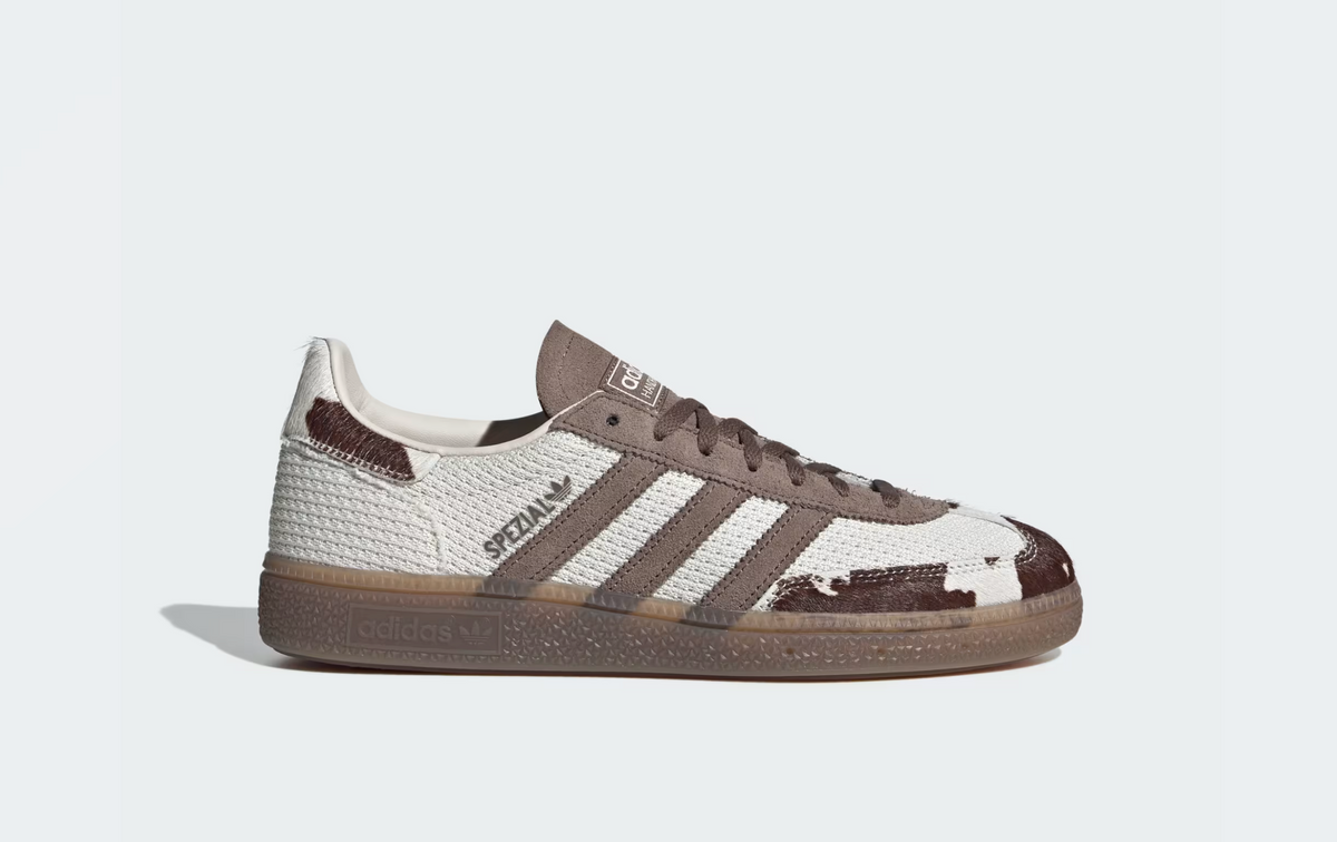 adidas Handball Spezial White Earth Strata Cow Print