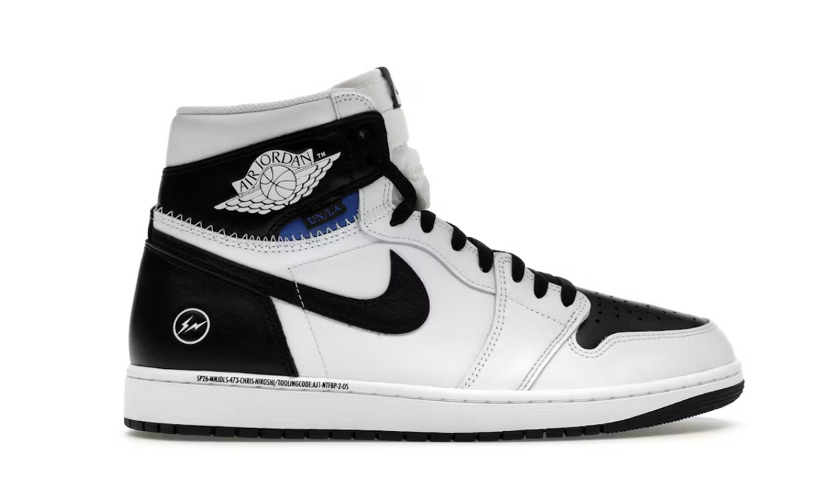Jordan 1 Retro High OG SP Fragment x Union LA White Black