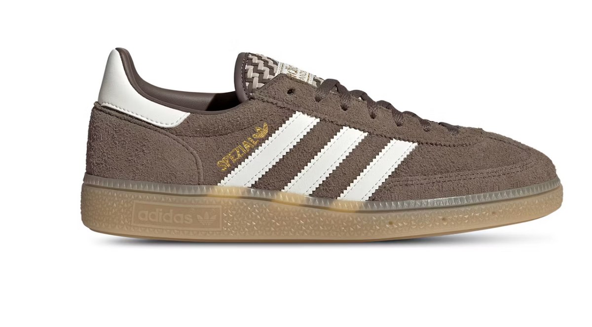 Adidas Handball Spezial Basket Weave Tounge Earth Strata Off White