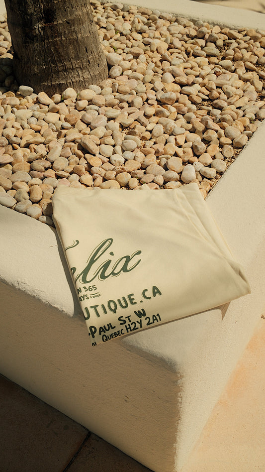 Felix "Store" Cream T - Shirt